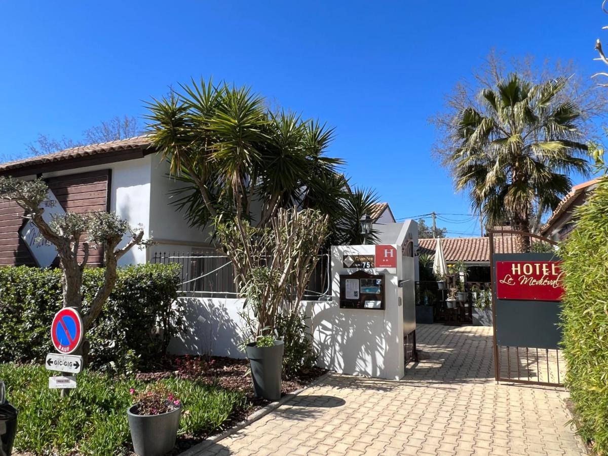 Hotel Le Medieval Aigues-Mortes Exterior foto